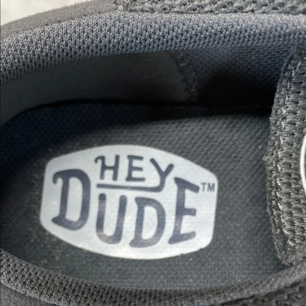 Hey Dude Kids Charcoal Moccasins